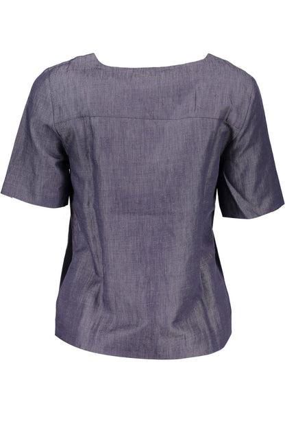 GANT WOMEN'S SHORT SLEEVE T-SHIRT BLUE