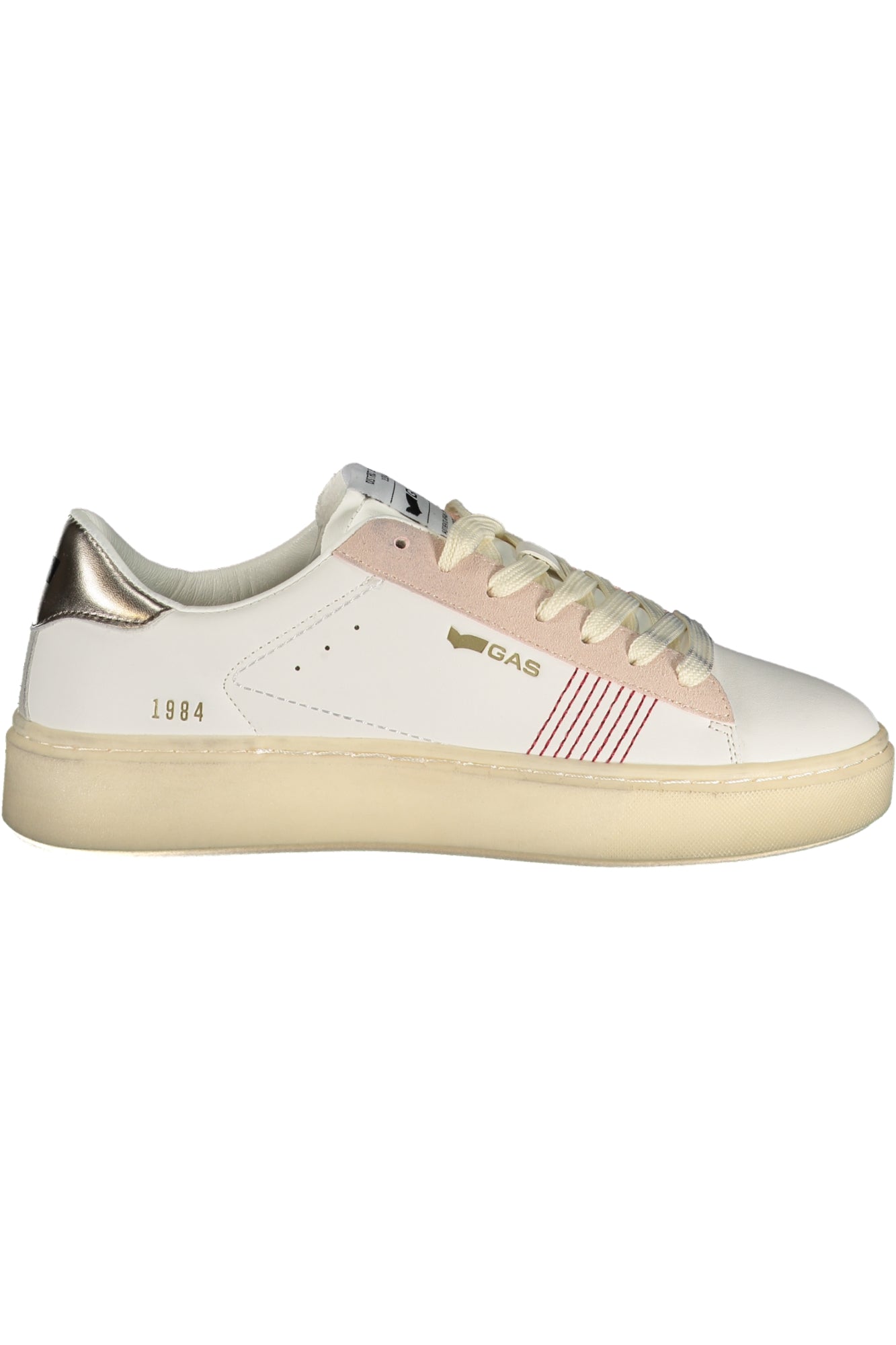 GAS WOMEN'S WHITE SPORTS FOOTWEAR