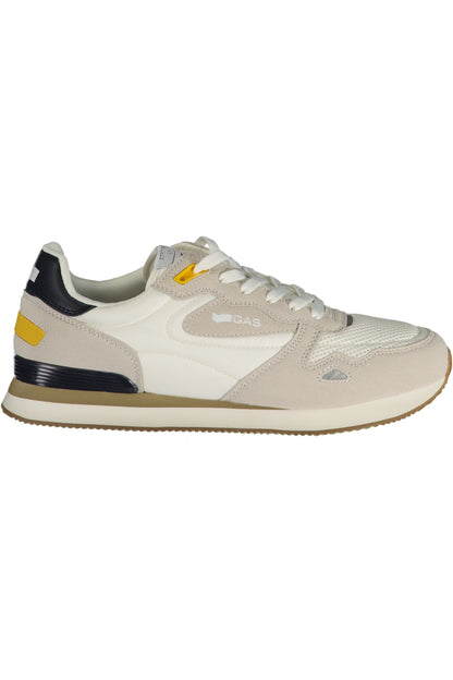 GAS MEN'S WHITE SPORTS FOOTWEAR