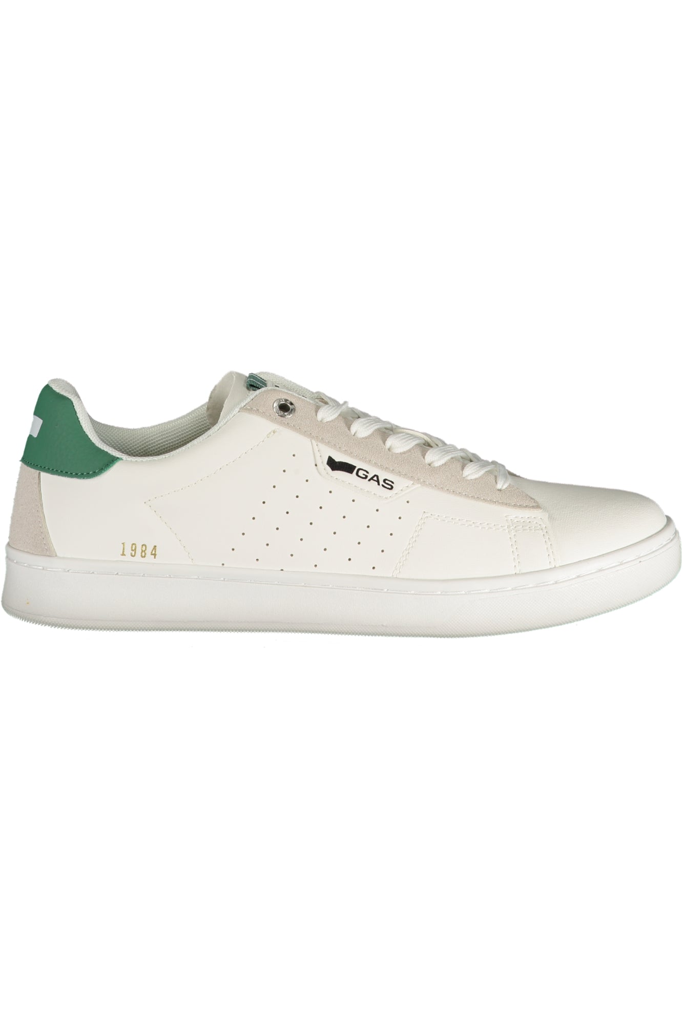 GAS MEN'S WHITE SPORTS FOOTWEAR