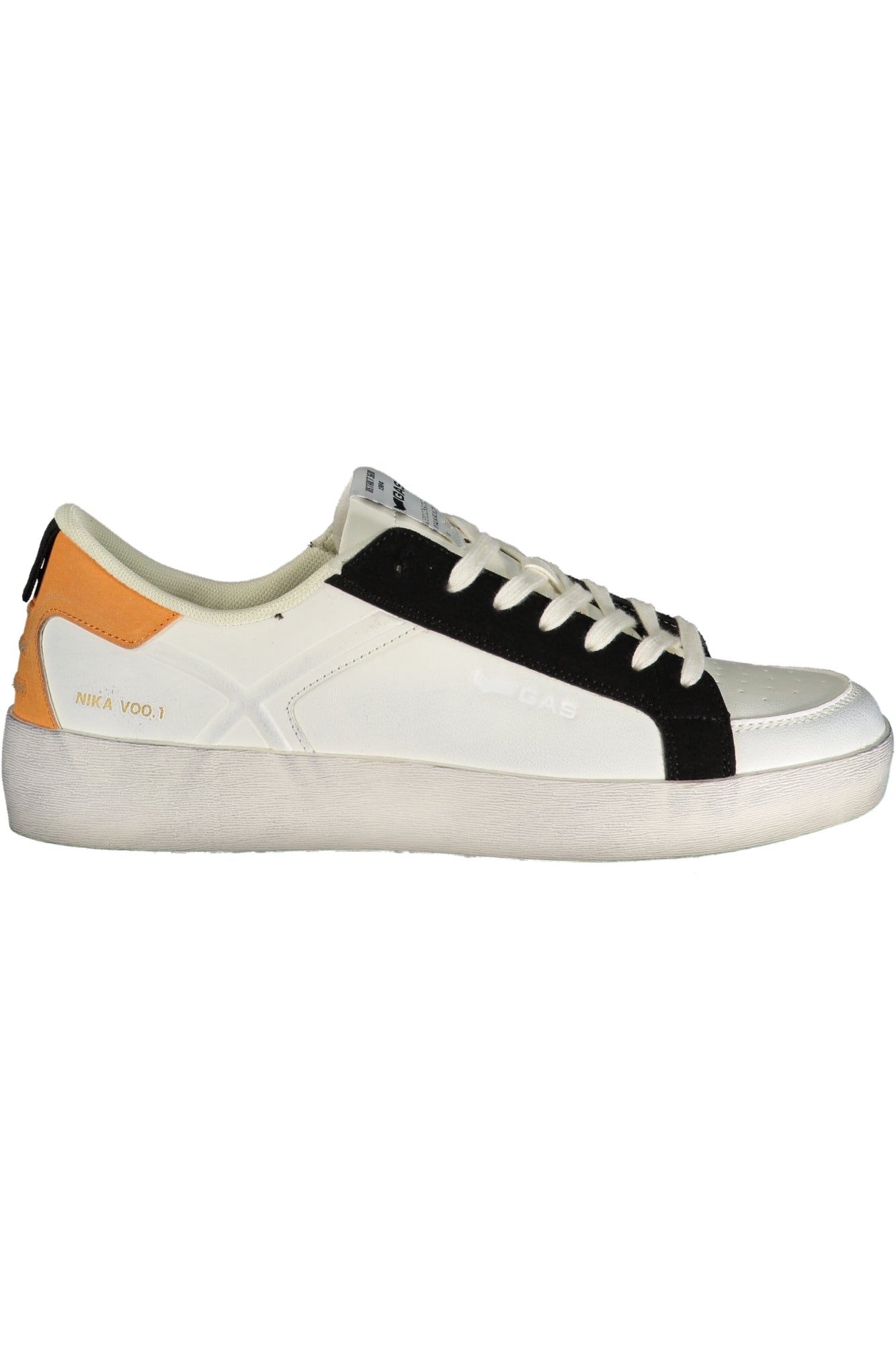 GAS MEN'S WHITE SPORTS FOOTWEAR