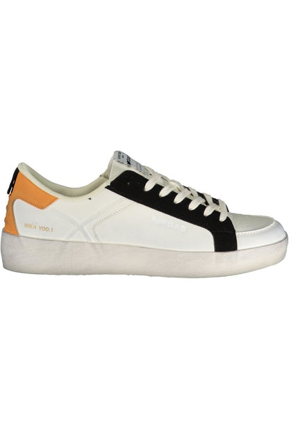 GAS MEN'S WHITE SPORTS FOOTWEAR