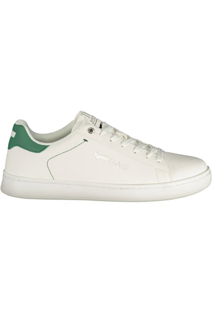 GAS MEN'S WHITE SPORTS FOOTWEAR