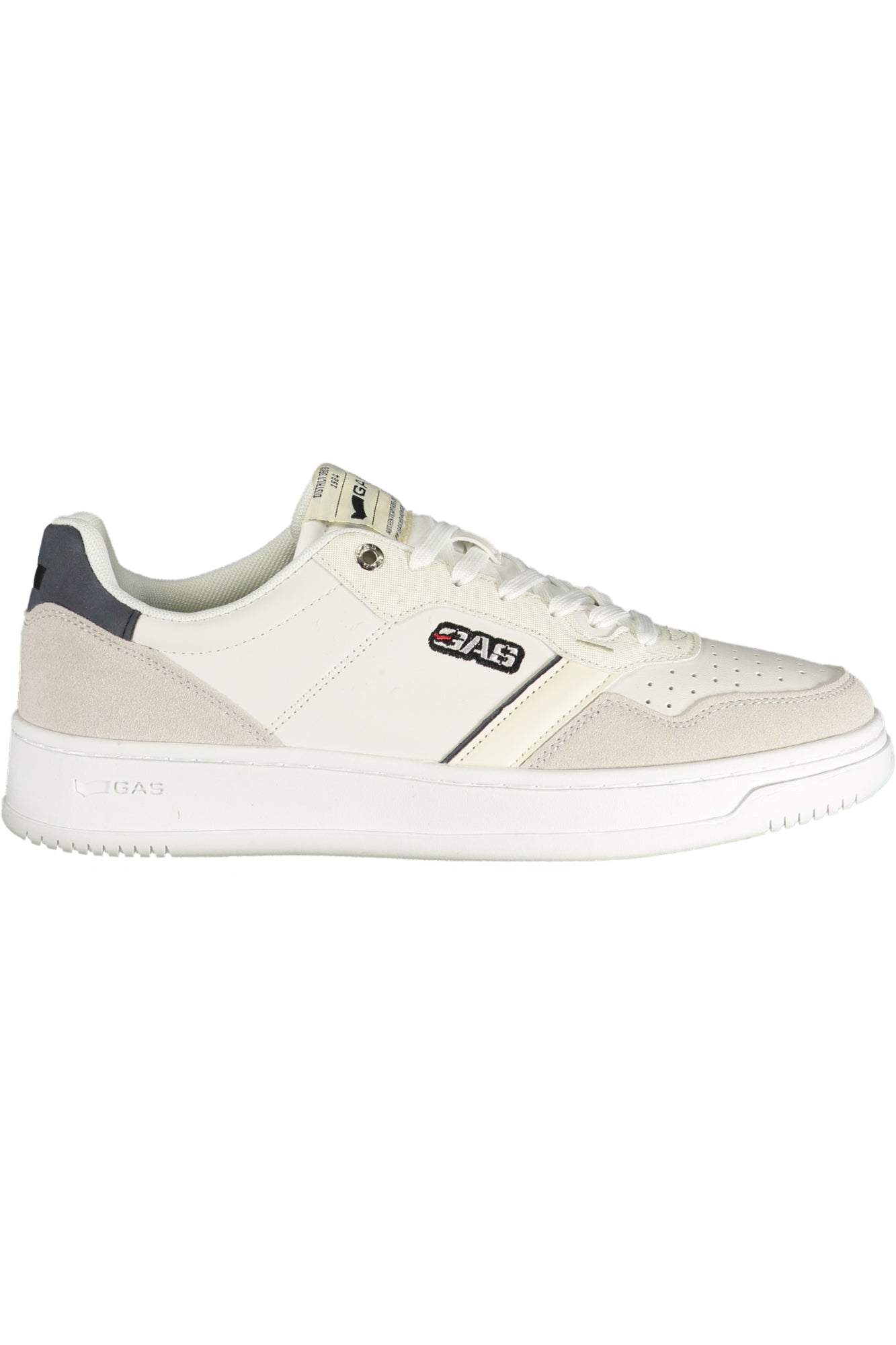 GAS MEN'S WHITE SPORTS FOOTWEAR