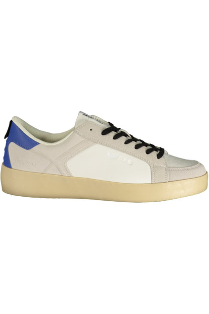 GAS MEN'S WHITE SPORTS FOOTWEAR