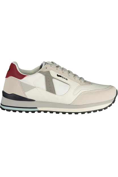 GAS MEN'S WHITE SPORTS FOOTWEAR