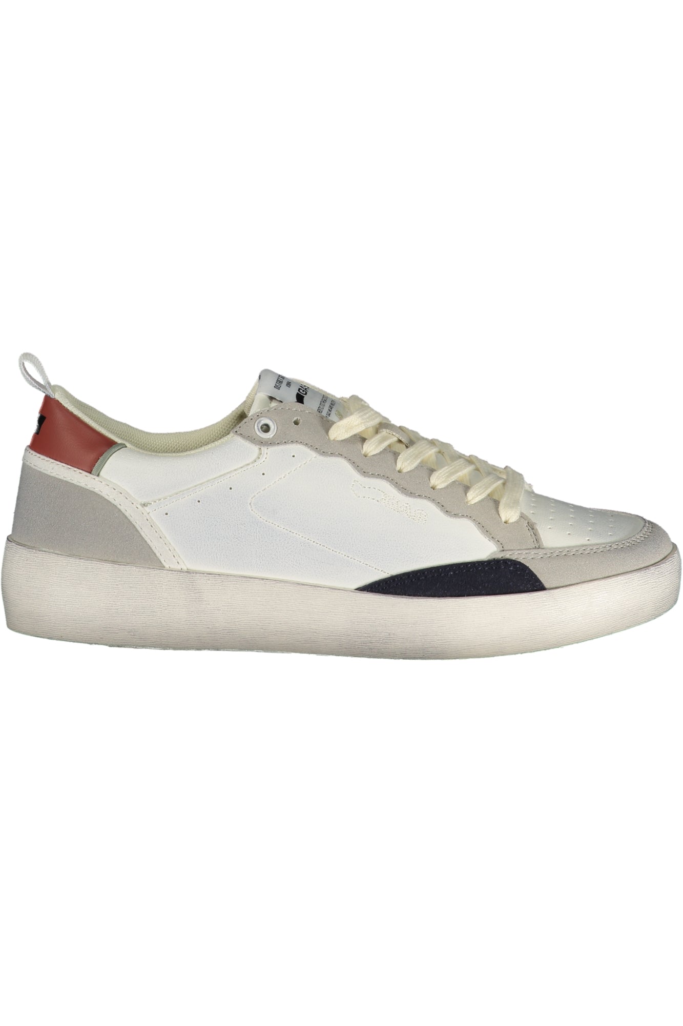 GAS MEN'S WHITE SPORTS FOOTWEAR
