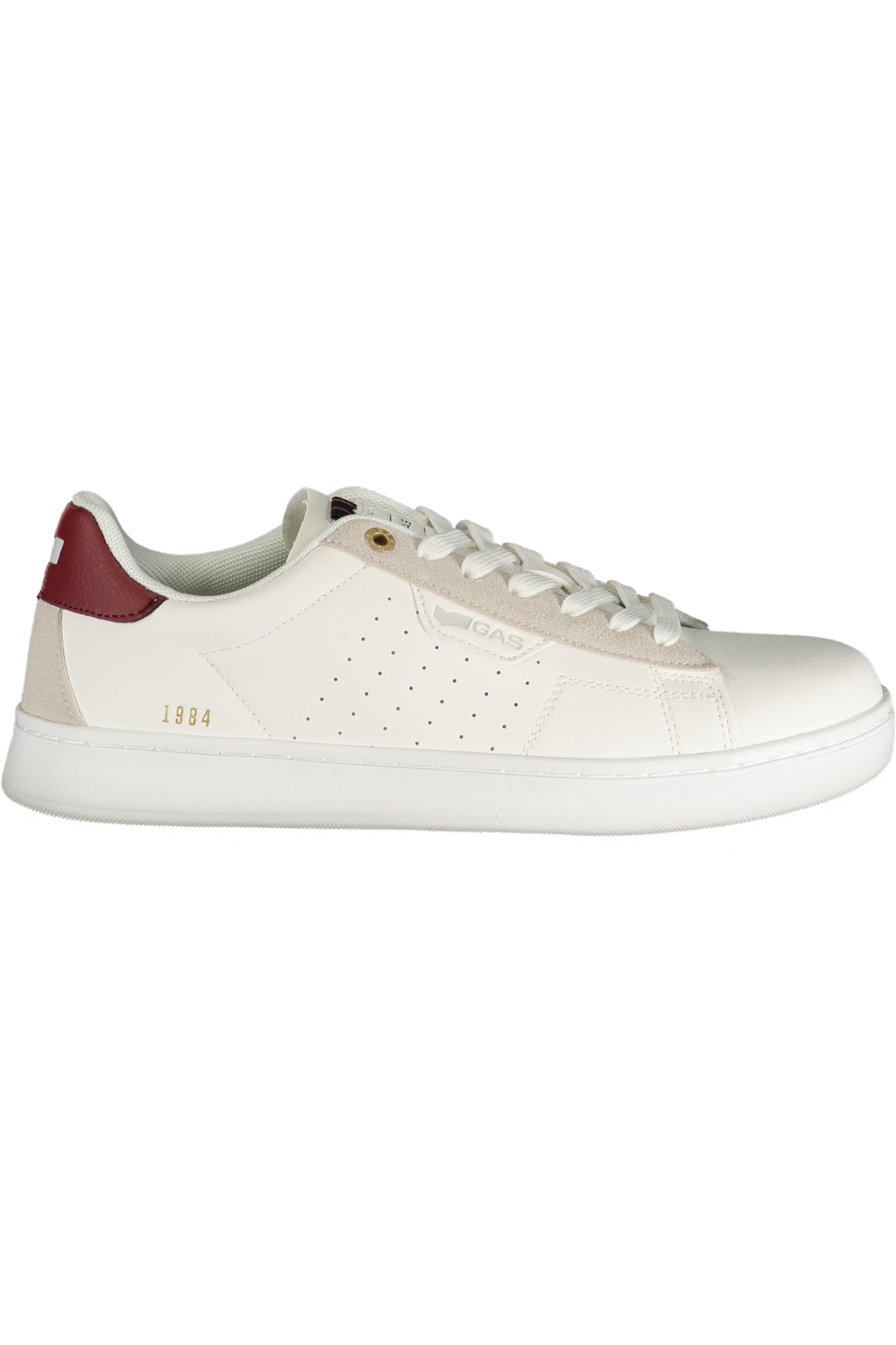 GAS MEN'S WHITE SPORTS FOOTWEAR