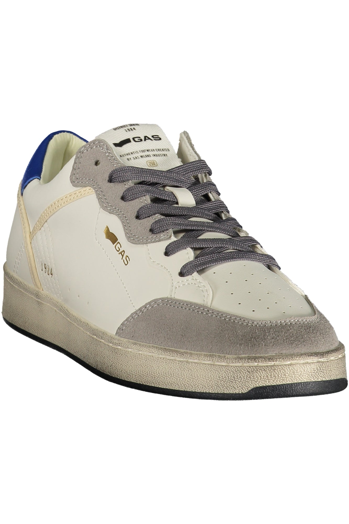 GAS MEN'S WHITE SPORTS FOOTWEAR
