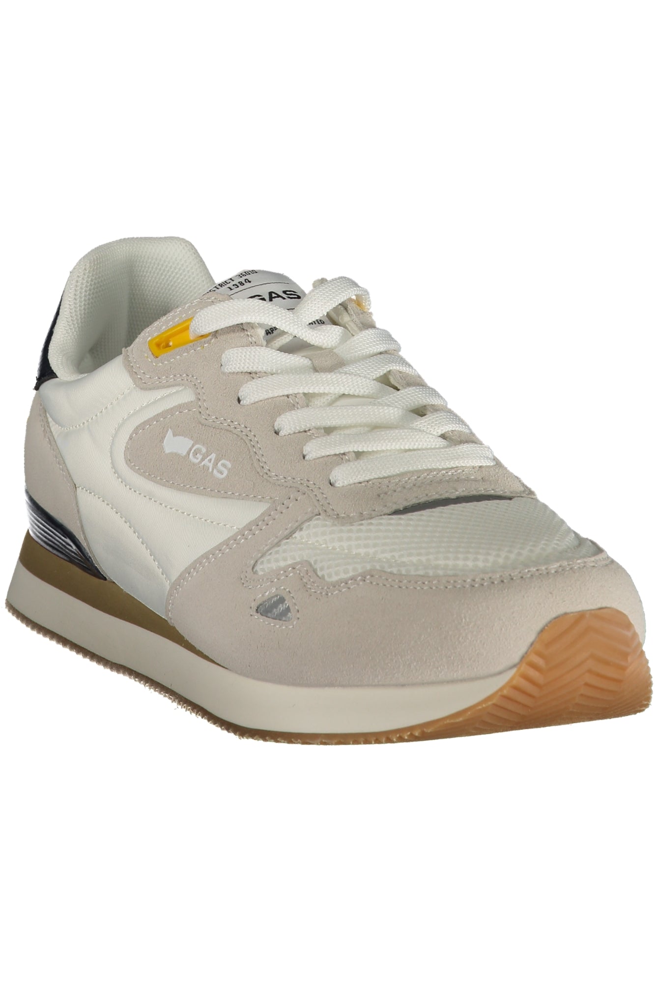 GAS MEN'S WHITE SPORTS FOOTWEAR