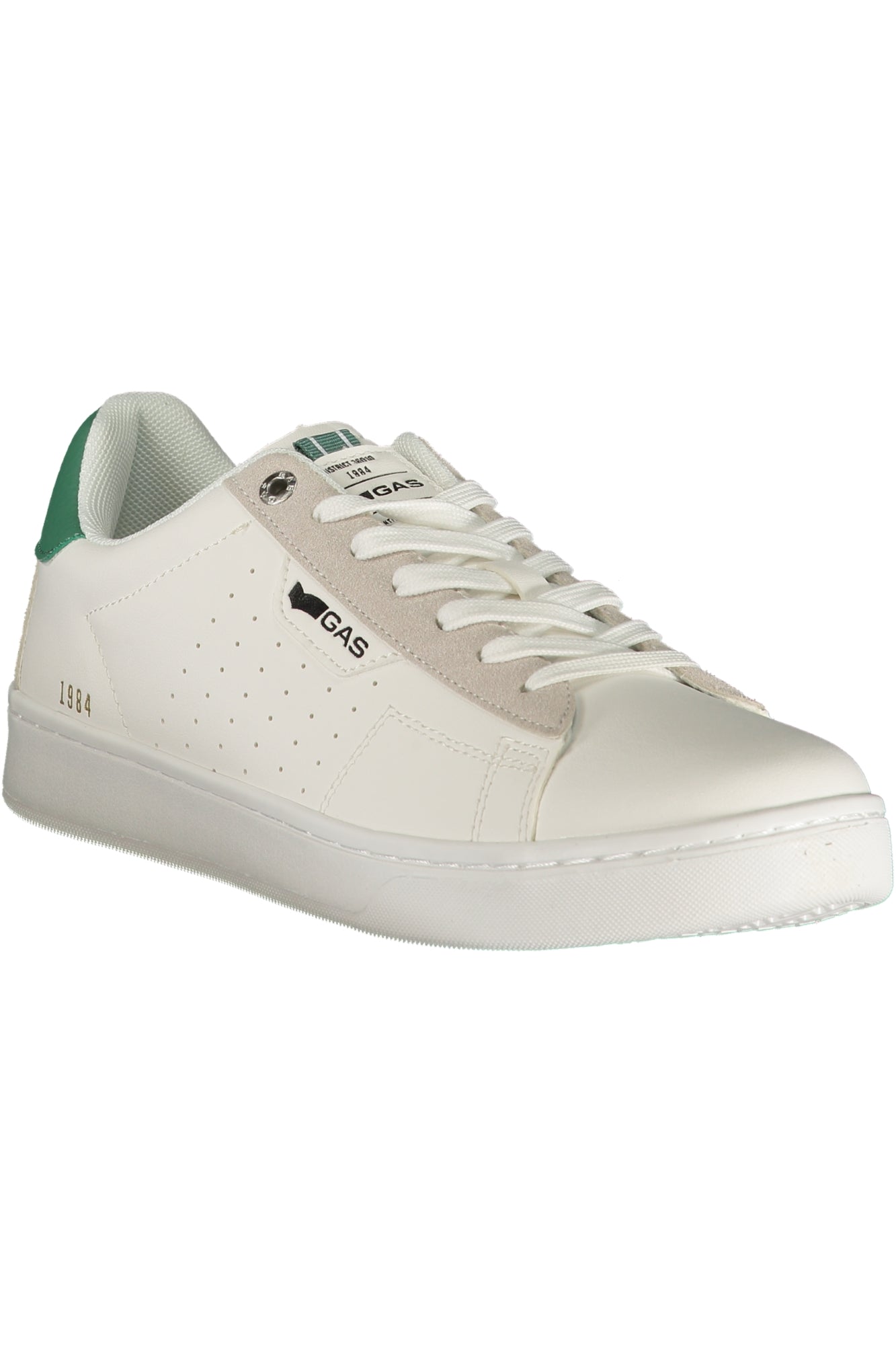 GAS MEN'S WHITE SPORTS FOOTWEAR