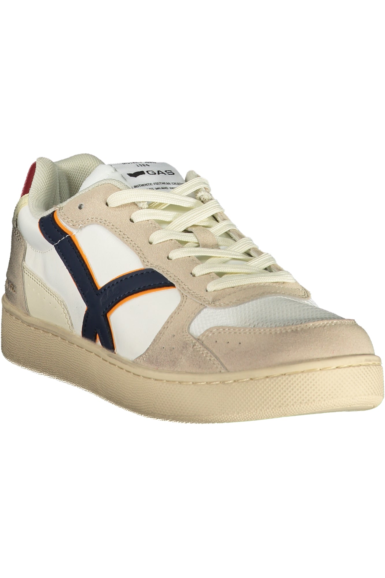 GAS MEN'S WHITE SPORTS FOOTWEAR