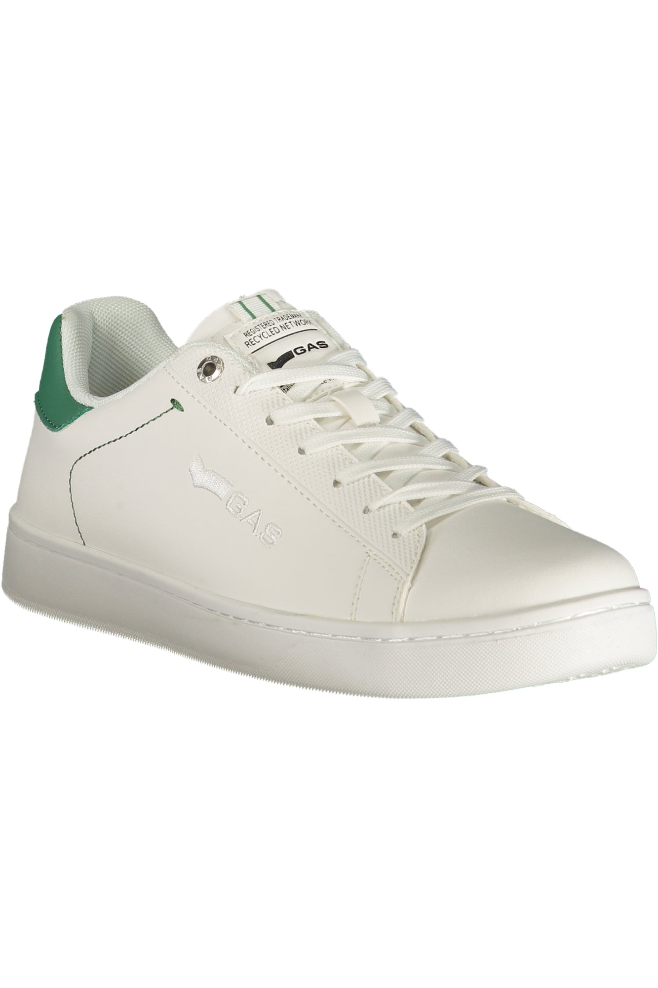 GAS MEN'S WHITE SPORTS FOOTWEAR