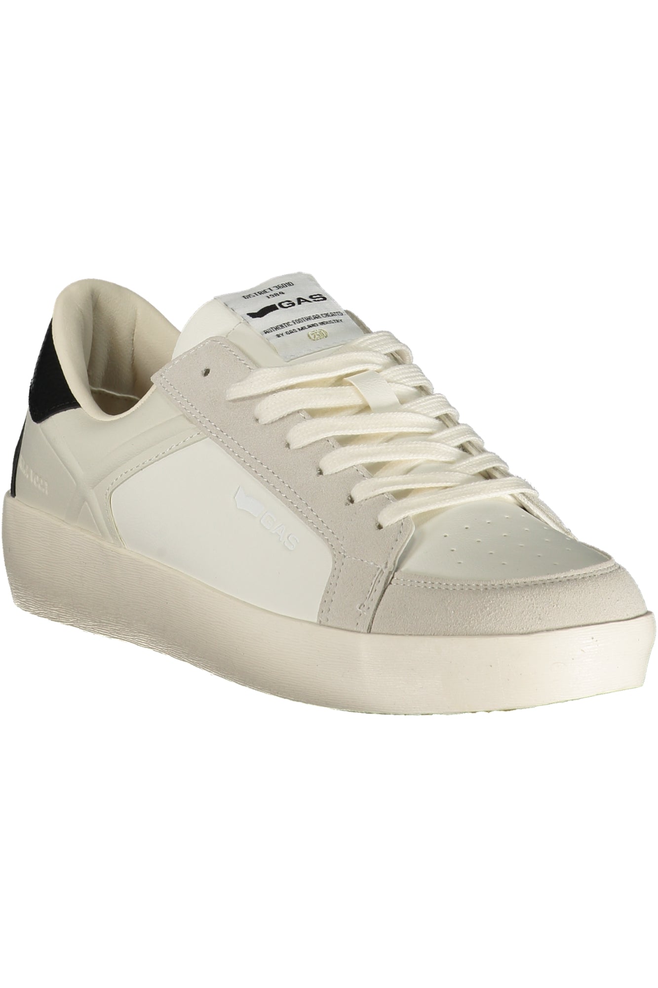 GAS MEN'S WHITE SPORTS FOOTWEAR