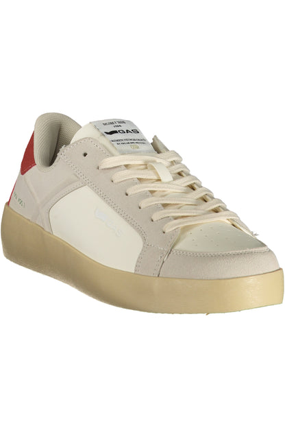 GAS MEN'S WHITE SPORTS FOOTWEAR