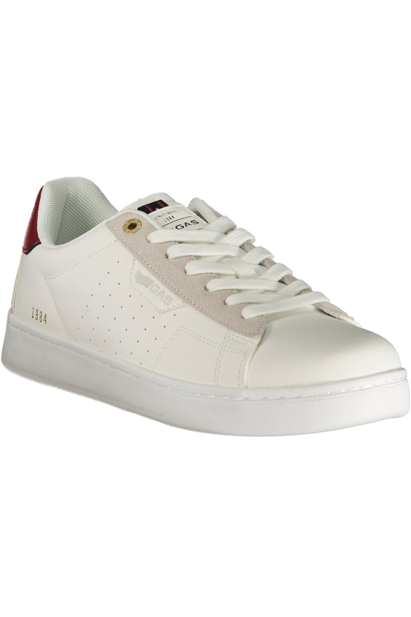 GAS MEN'S WHITE SPORTS FOOTWEAR