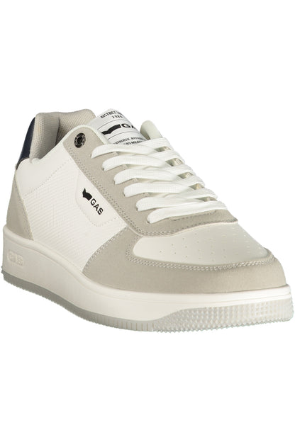 GAS MEN'S WHITE SPORTS FOOTWEAR
