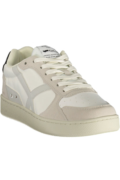 GAS MEN'S WHITE SPORTS FOOTWEAR