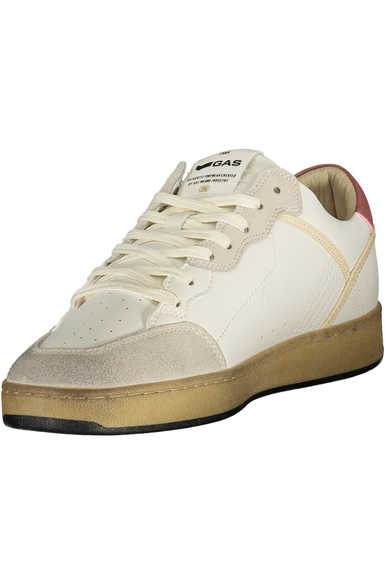 GAS MEN'S WHITE SPORTS FOOTWEAR