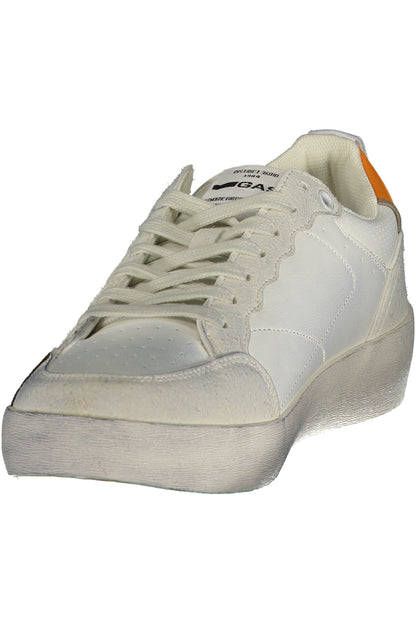 GAS MEN'S WHITE SPORTS FOOTWEAR