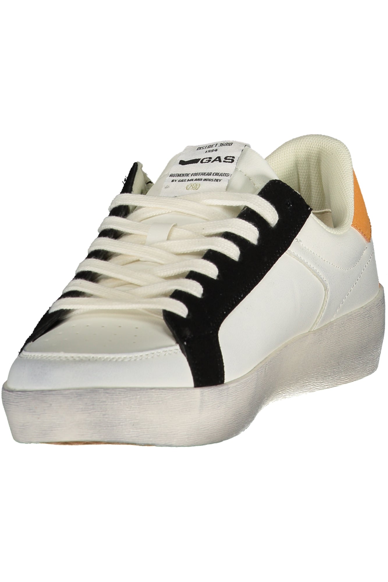 GAS MEN'S WHITE SPORTS FOOTWEAR