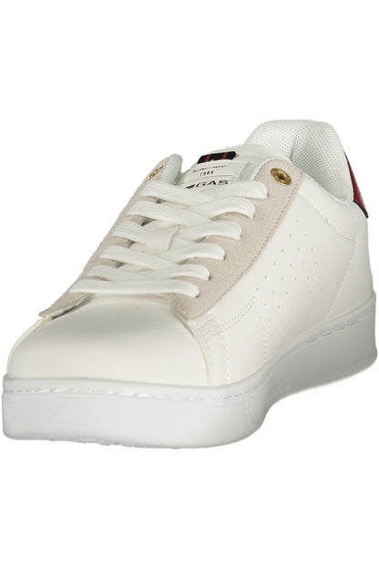 GAS MEN'S WHITE SPORTS FOOTWEAR