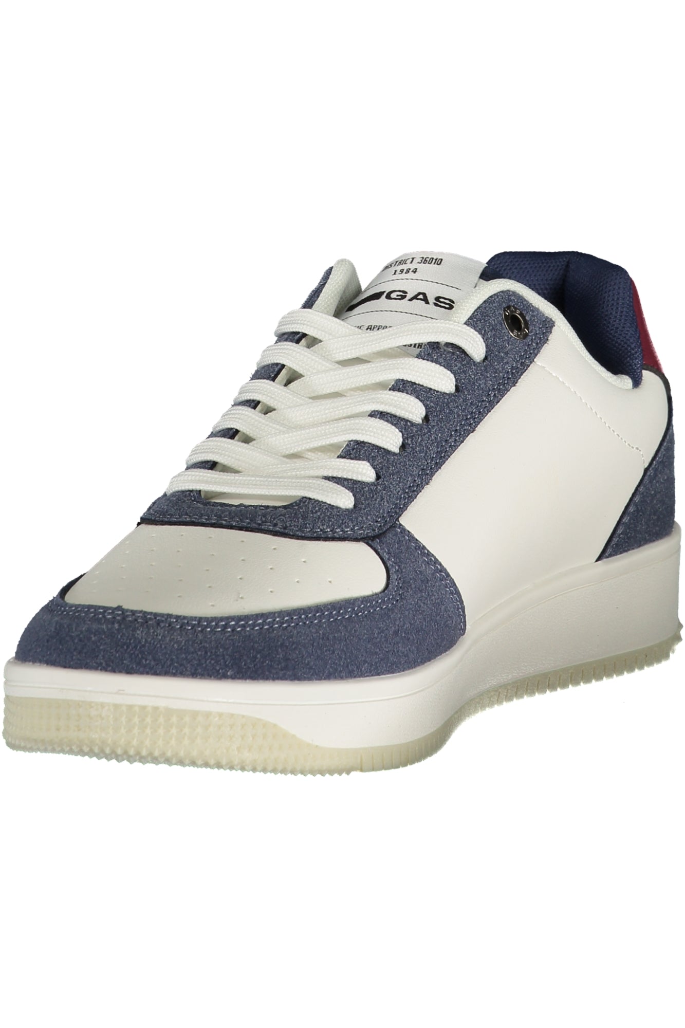 GAS MEN'S WHITE SPORTS FOOTWEAR
