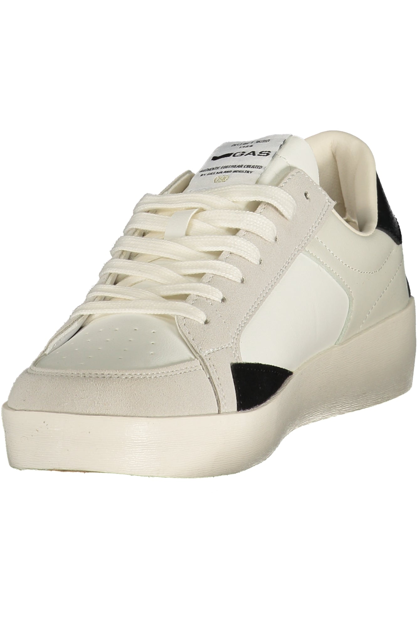 GAS MEN'S WHITE SPORTS FOOTWEAR