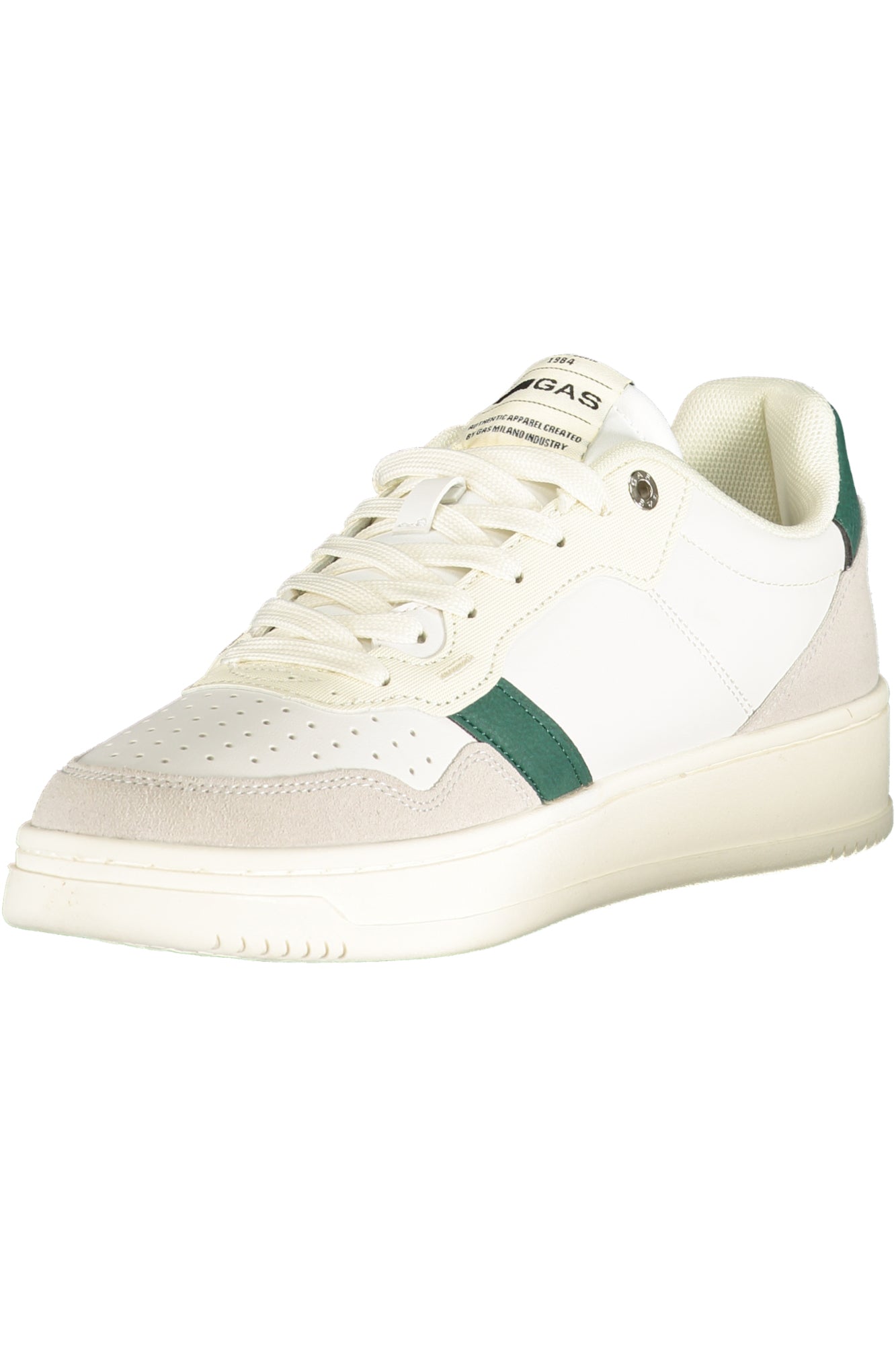 GAS MEN'S WHITE SPORTS FOOTWEAR