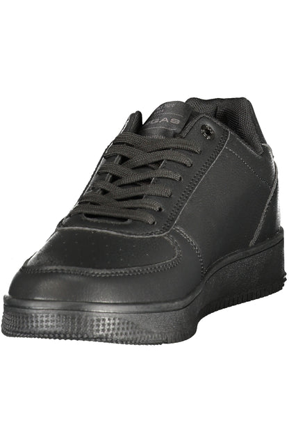 GAS MEN'S BLACK SPORTS FOOTWEAR