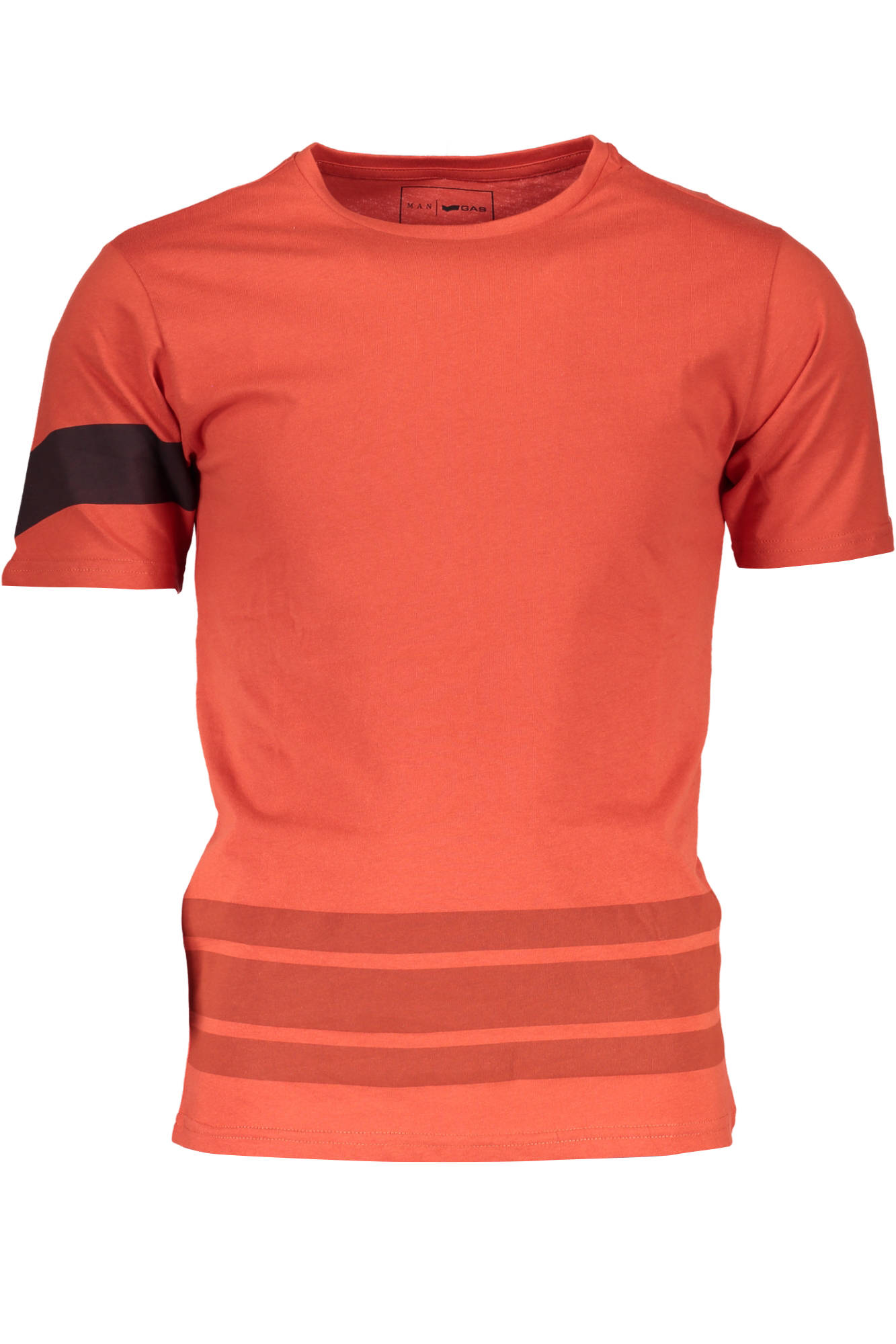 GAS SHORT SLEEVE T-SHIRT MEN ORANGE