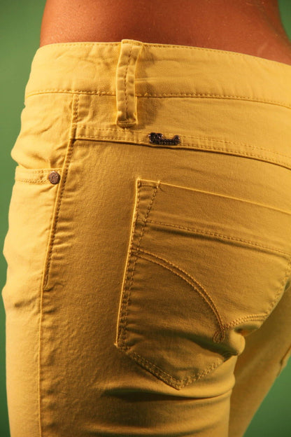 GAUDÌ YELLOW WOMEN'S TROUSERS