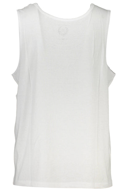 GIAN MARCO VENTURI MEN'S WHITE TANK TOP