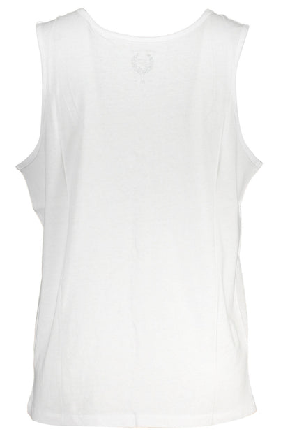GIAN MARCO VENTURI MEN'S WHITE TANK TOP