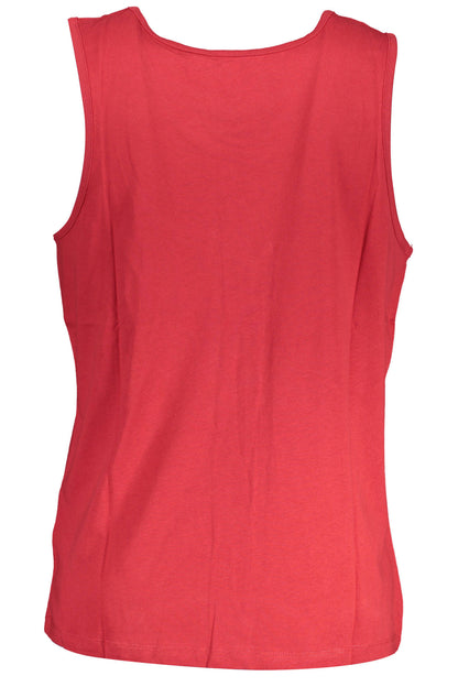 GIAN MARCO VENTURI MEN'S RED TANK TOP
