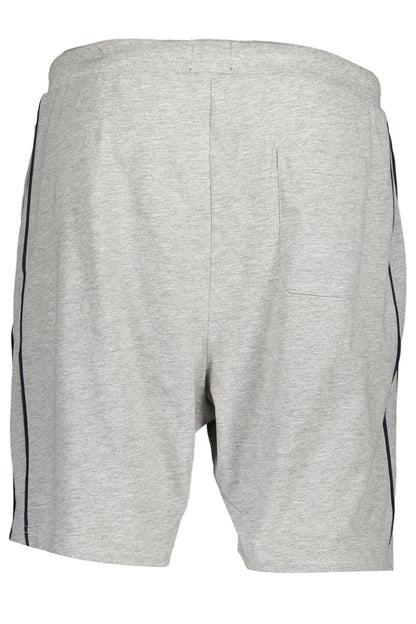 GIAN MARCO VENTURI MEN'S SHORTS GREY