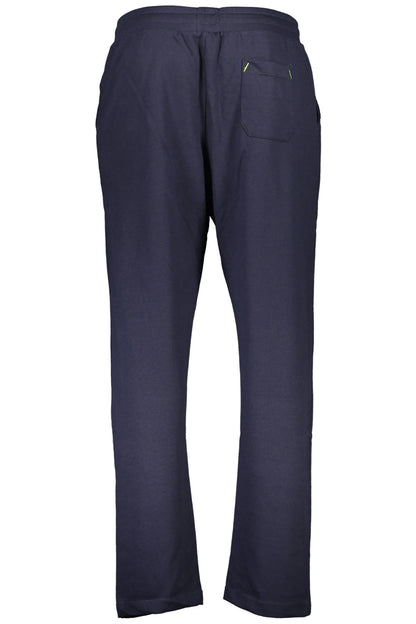 GIAN MARCO VENTURI MEN'S BLUE TROUSERS