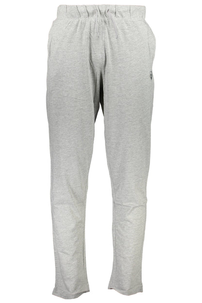 GIAN MARCO VENTURI MEN'S TROUSERS GREY