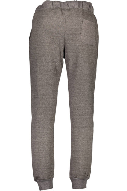 GIAN MARCO VENTURI MEN'S TROUSERS GREY