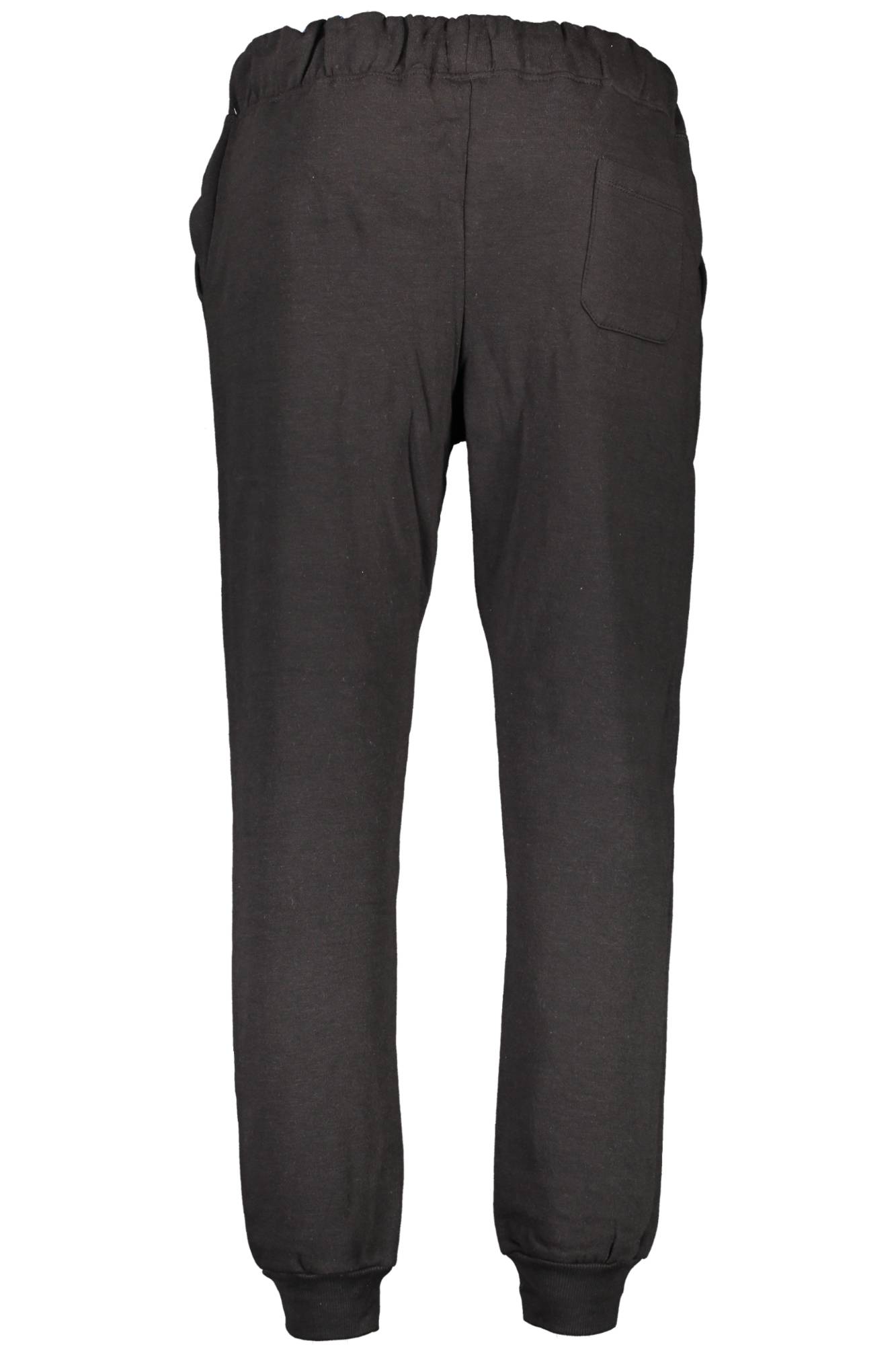 GIAN MARCO VENTURI BLACK MEN'S PANTS