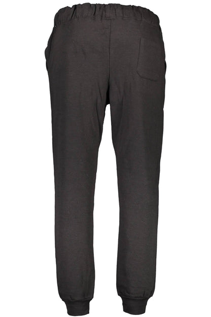 GIAN MARCO VENTURI BLACK MEN'S PANTS