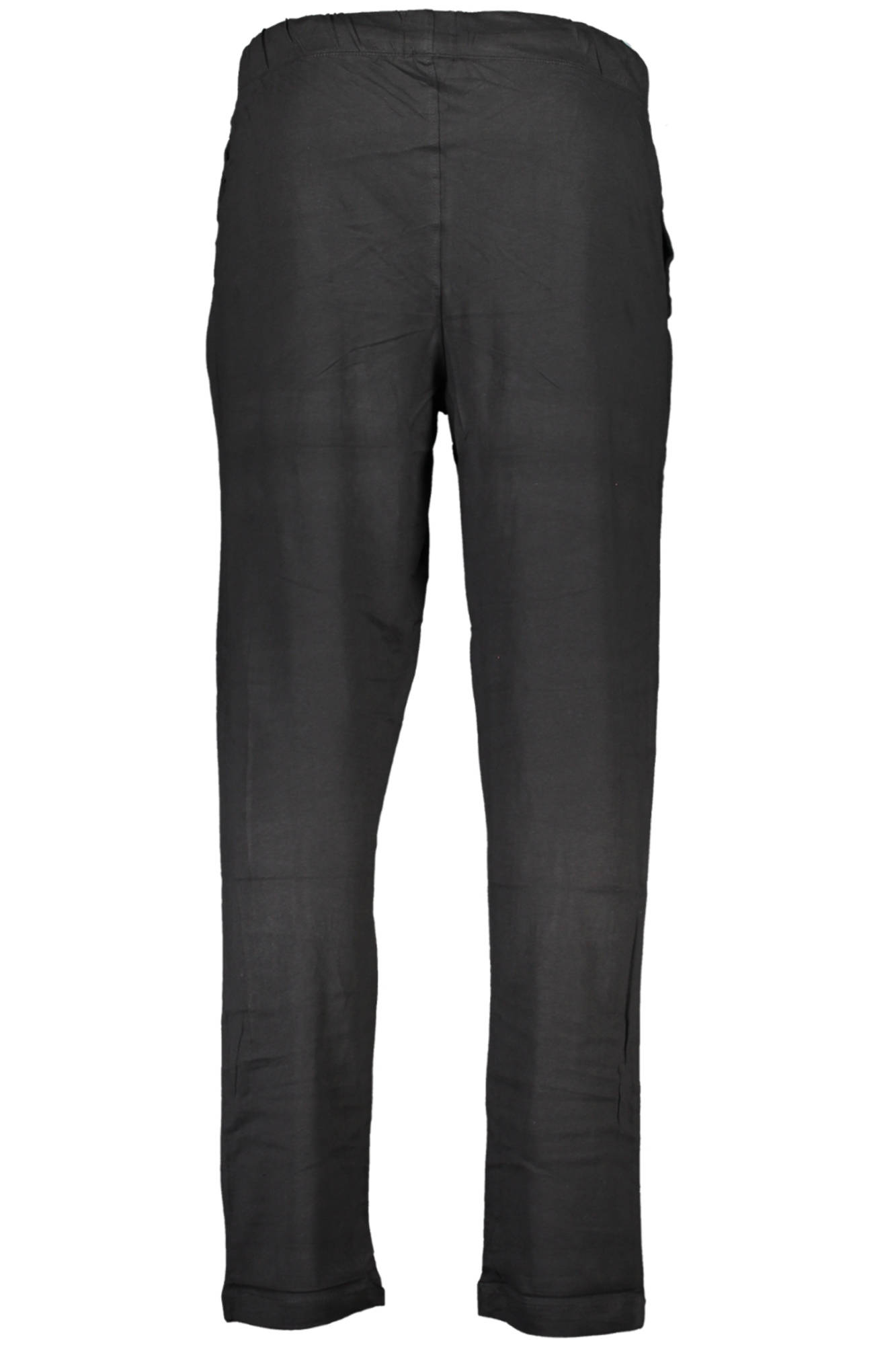GIAN MARCO VENTURI BLACK MEN'S PANTS
