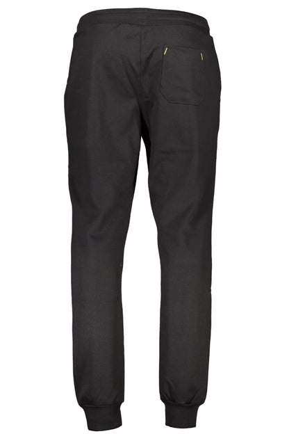 GIAN MARCO VENTURI BLACK MEN'S PANTS