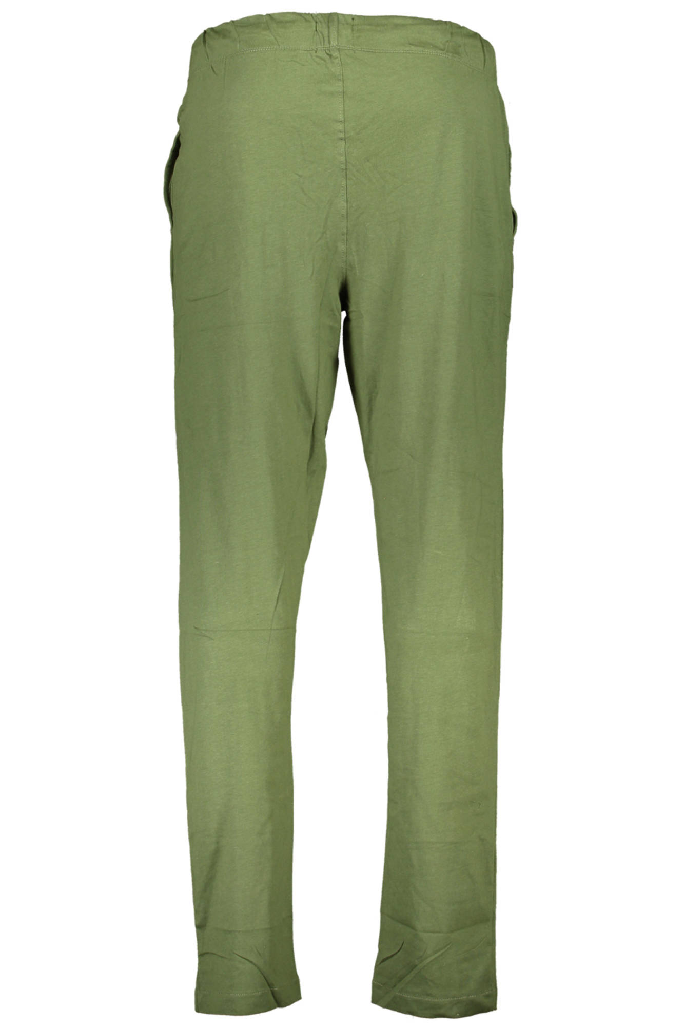 GIAN MARCO VENTURI MEN'S GREEN TROUSERS