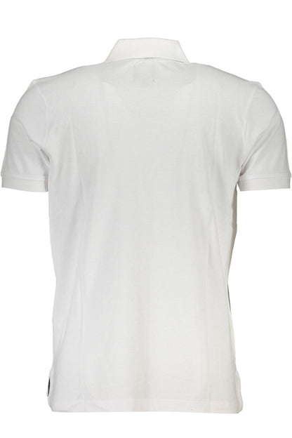 GIAN MARCO VENTURI MEN'S SHORT SLEEVE POLO WHITE