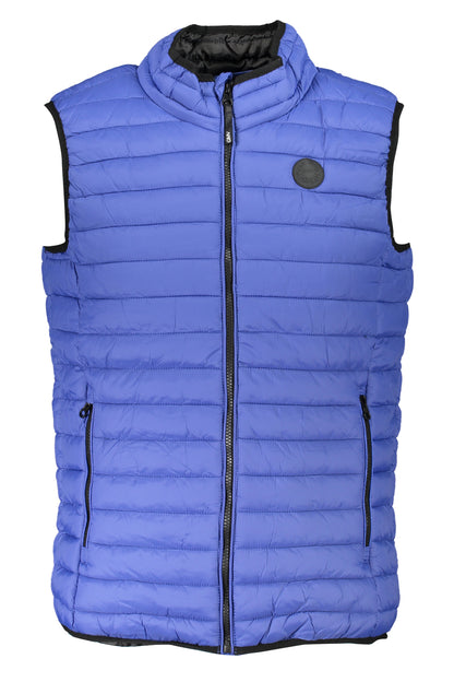 GIAN MARCO VENTURI MEN'S BLUE SLEEVELESS