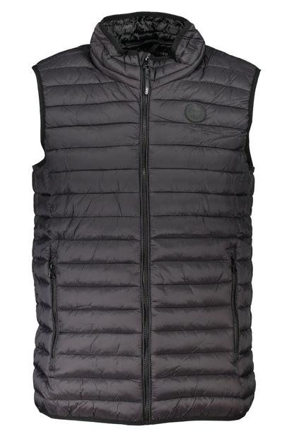 GIAN MARCO VENTURI BLACK MEN'S SLEEVELESS