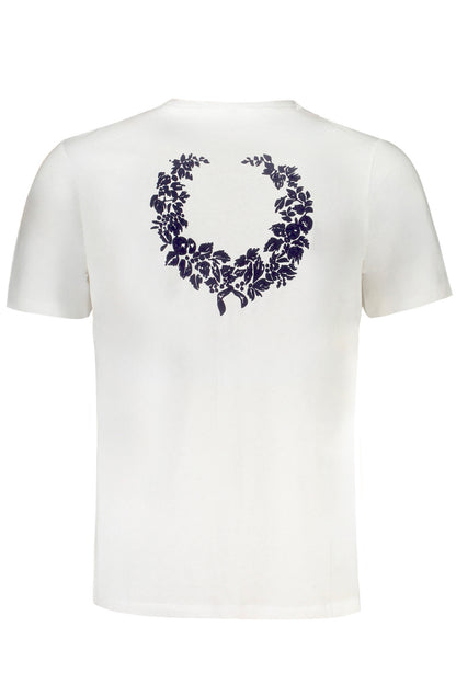 GIAN MARCO VENTURI MEN'S SHORT SLEEVED T-SHIRT WHITE