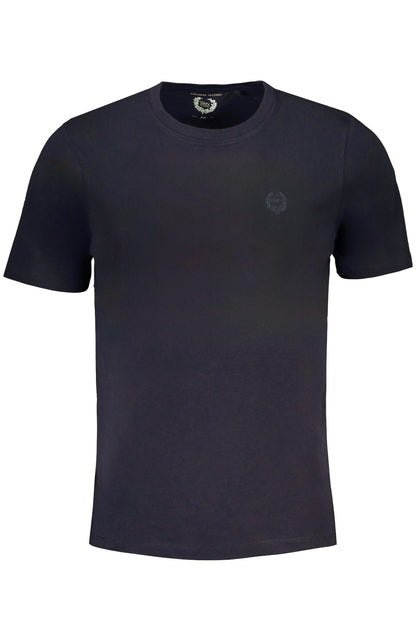 GIAN MARCO VENTURI MEN'S SHORT SLEEVED T-SHIRT BLUE
