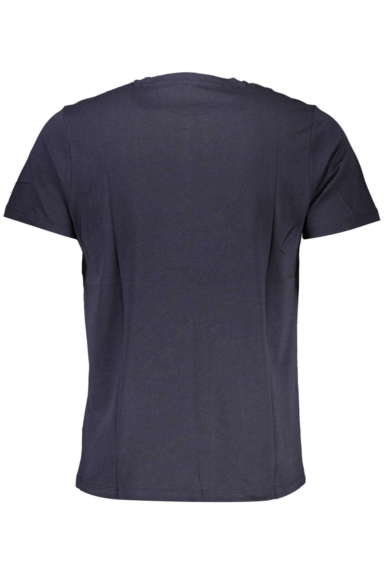 GIAN MARCO VENTURI MEN'S SHORT SLEEVED T-SHIRT BLUE
